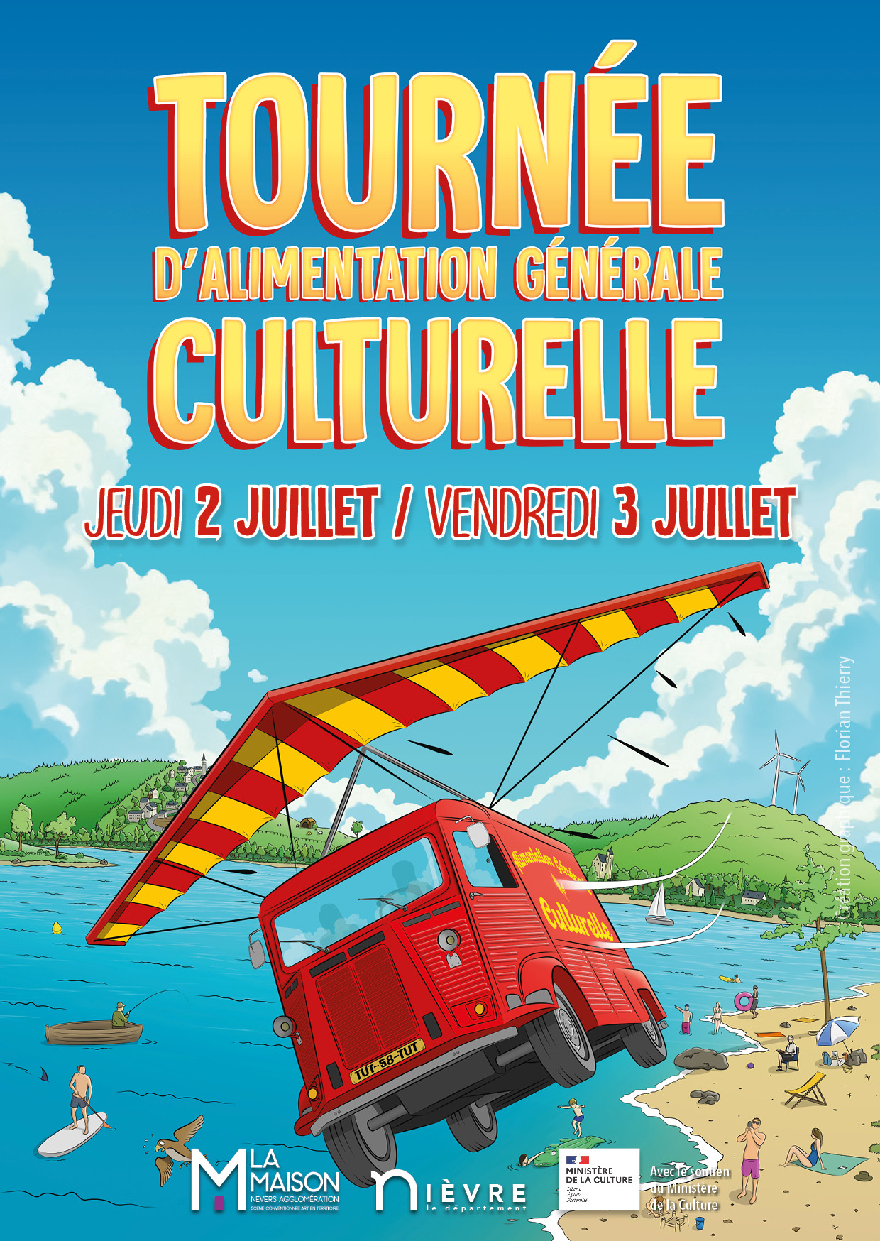 Affiche tournée alimentation 2026