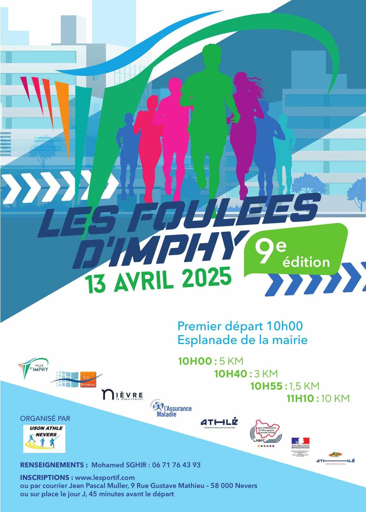 Affiche les foulées