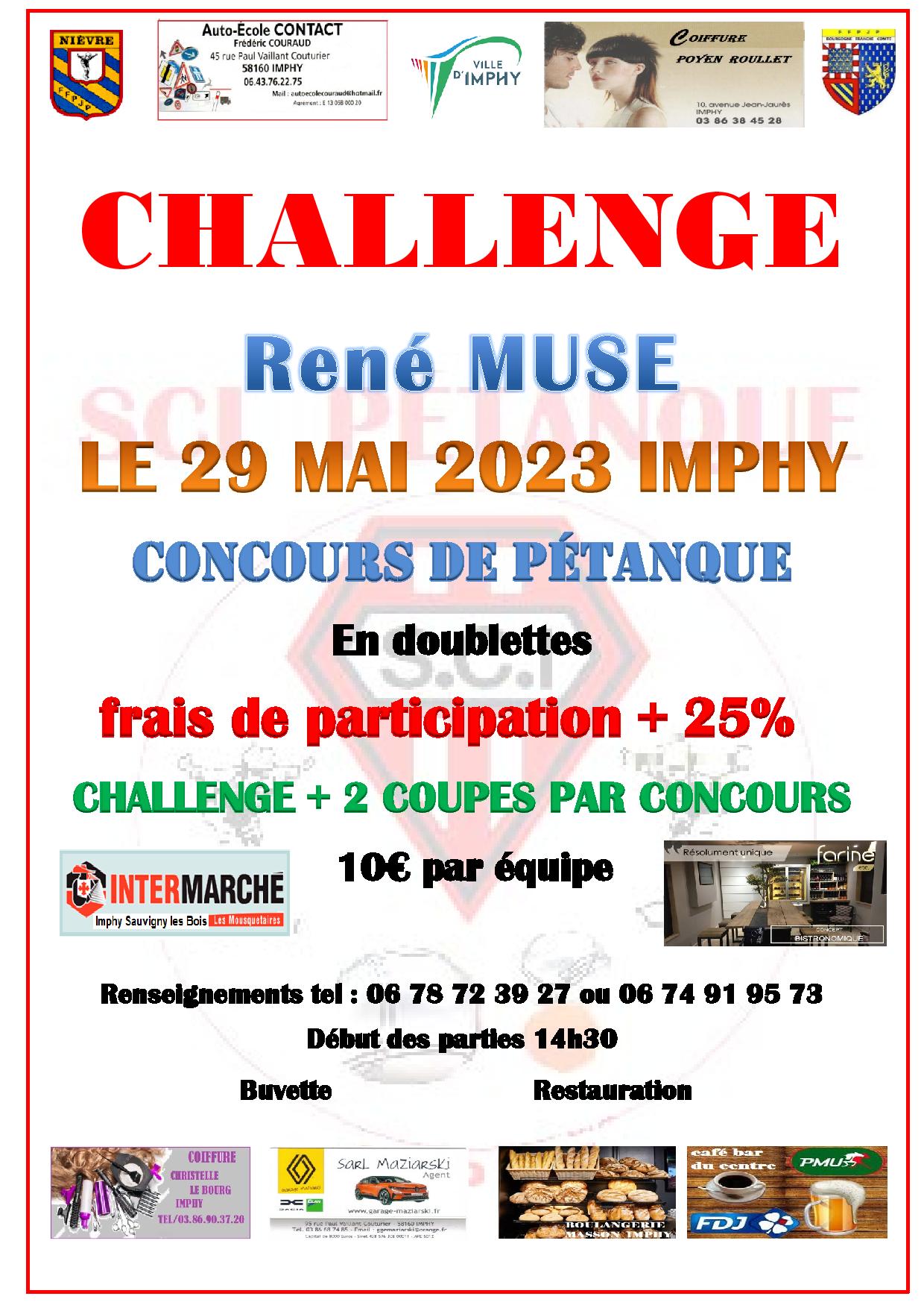 Affiche René Muse
