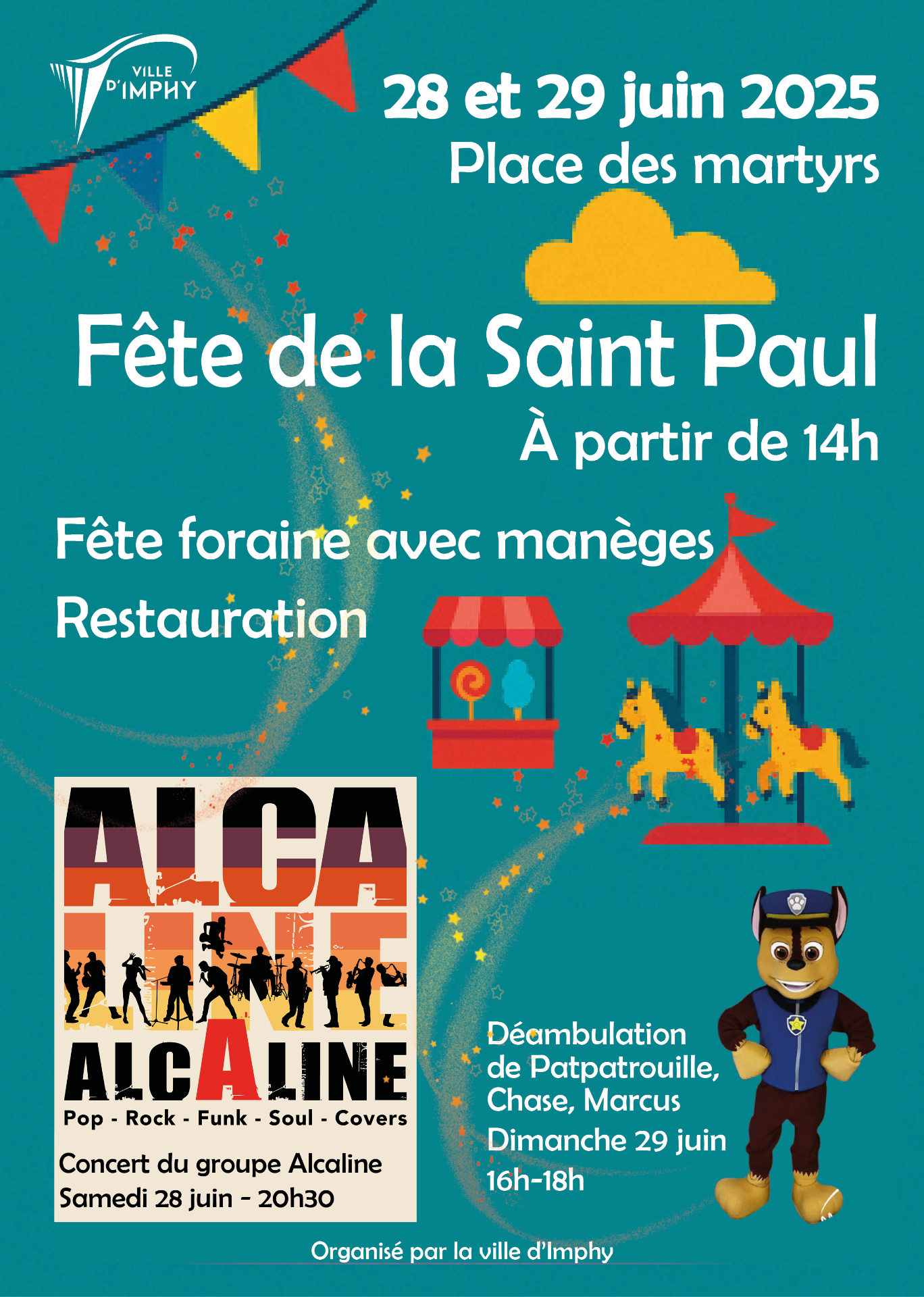 Affiche Fete de la saint paul 2025