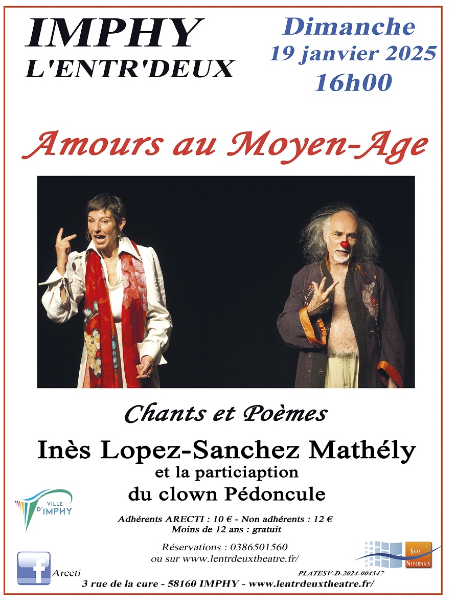 Affiche Amours au moyen Age