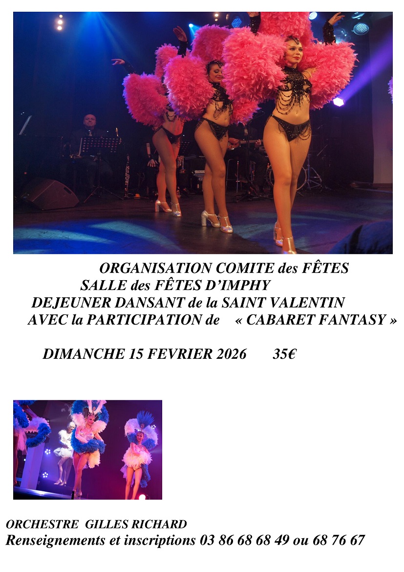 affiche Saint Valentin 2026