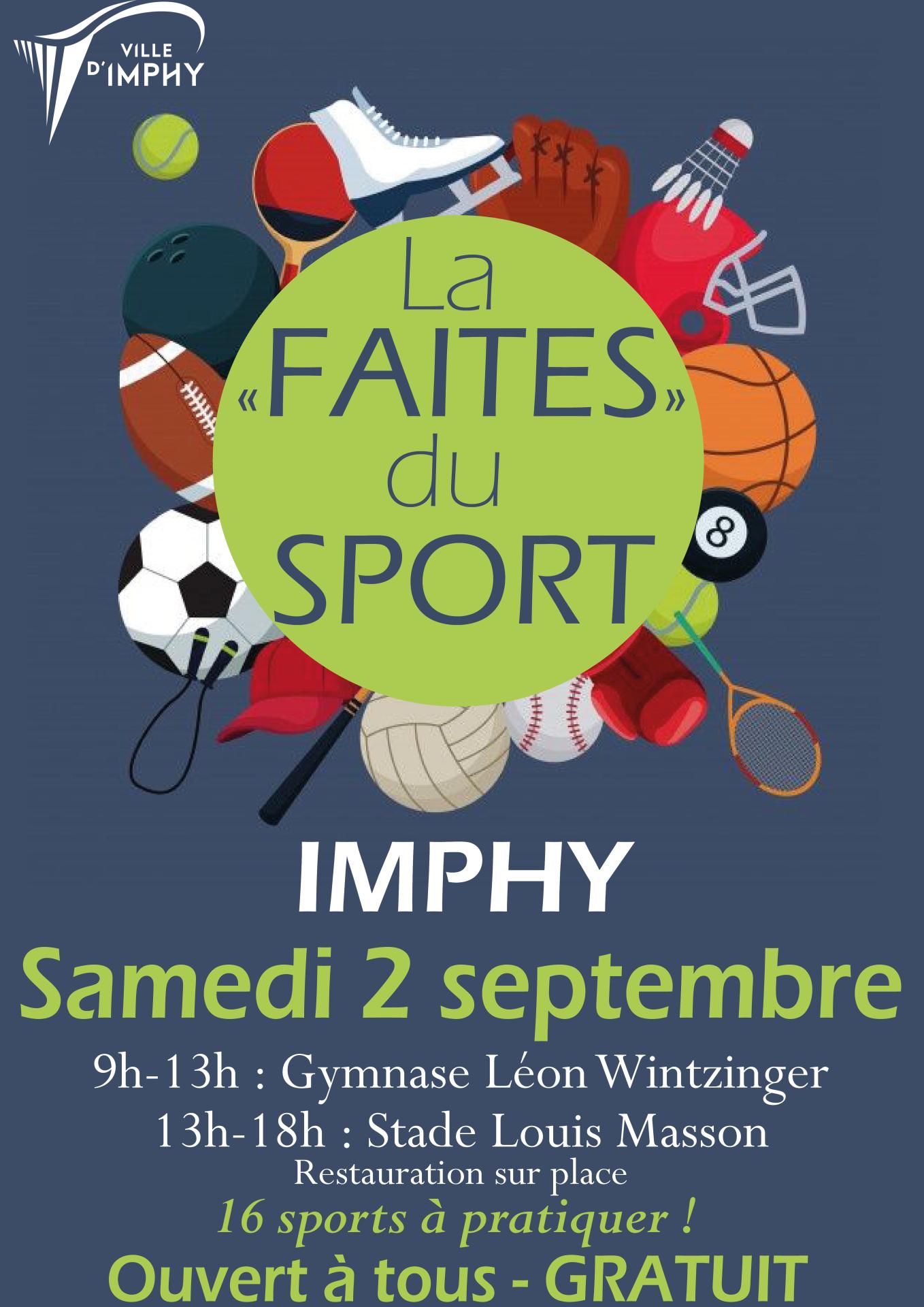 Affiche Faites du sport