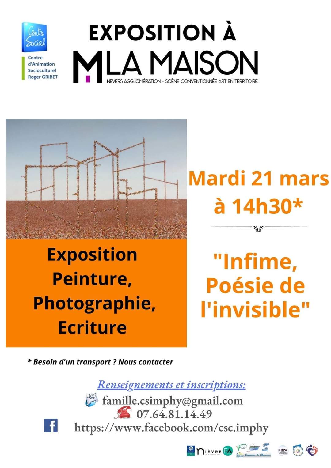 Affiche expo Maison