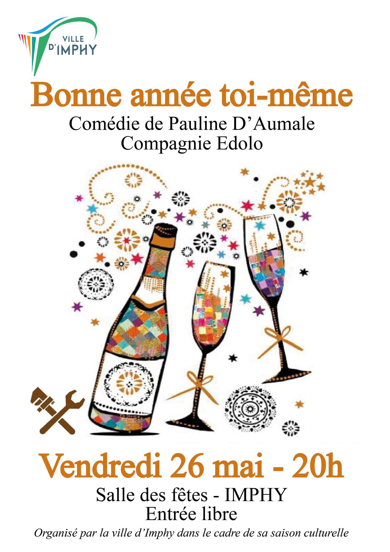Affiche Bonne Année toi même