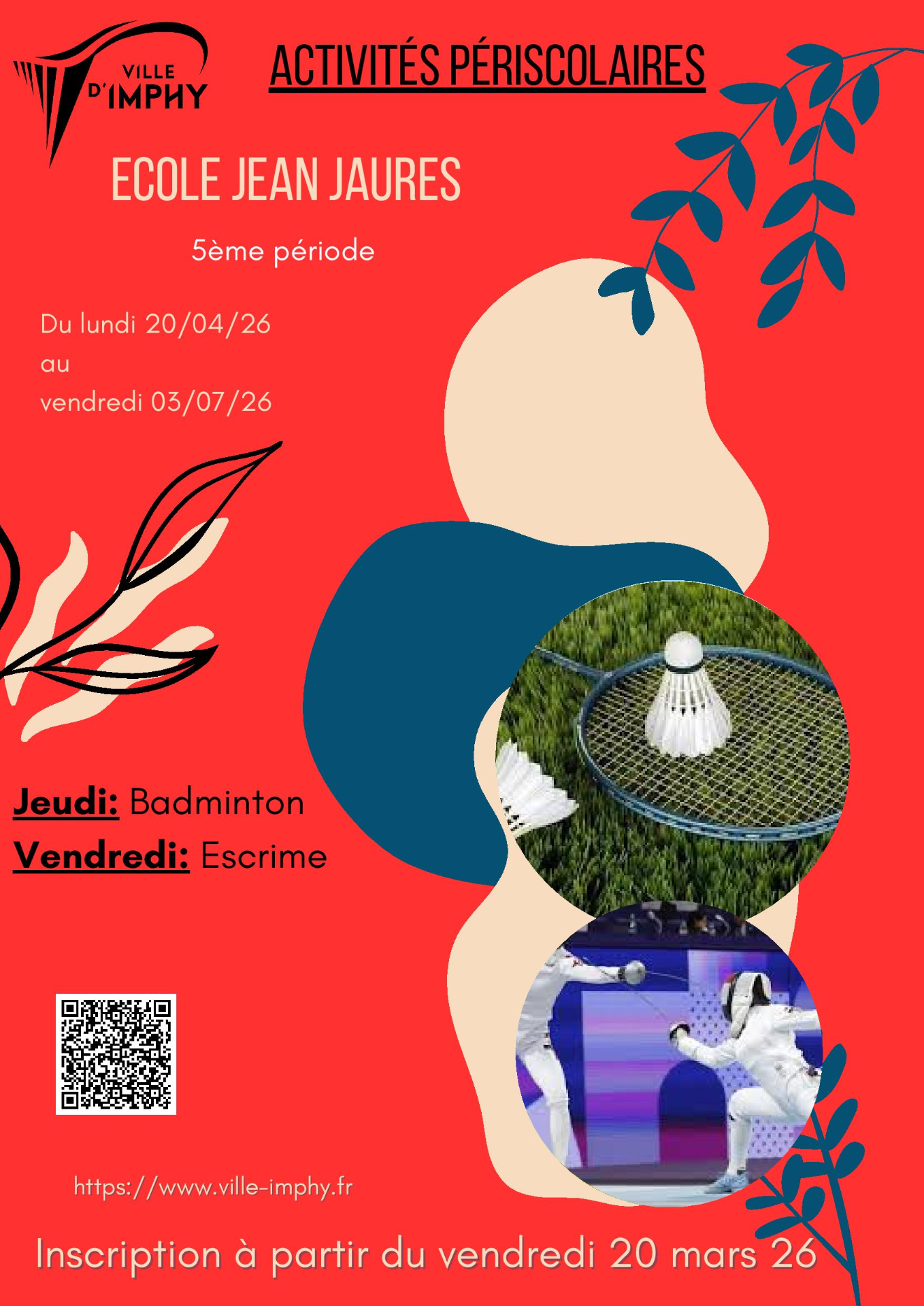 Visuel activités périscolaires