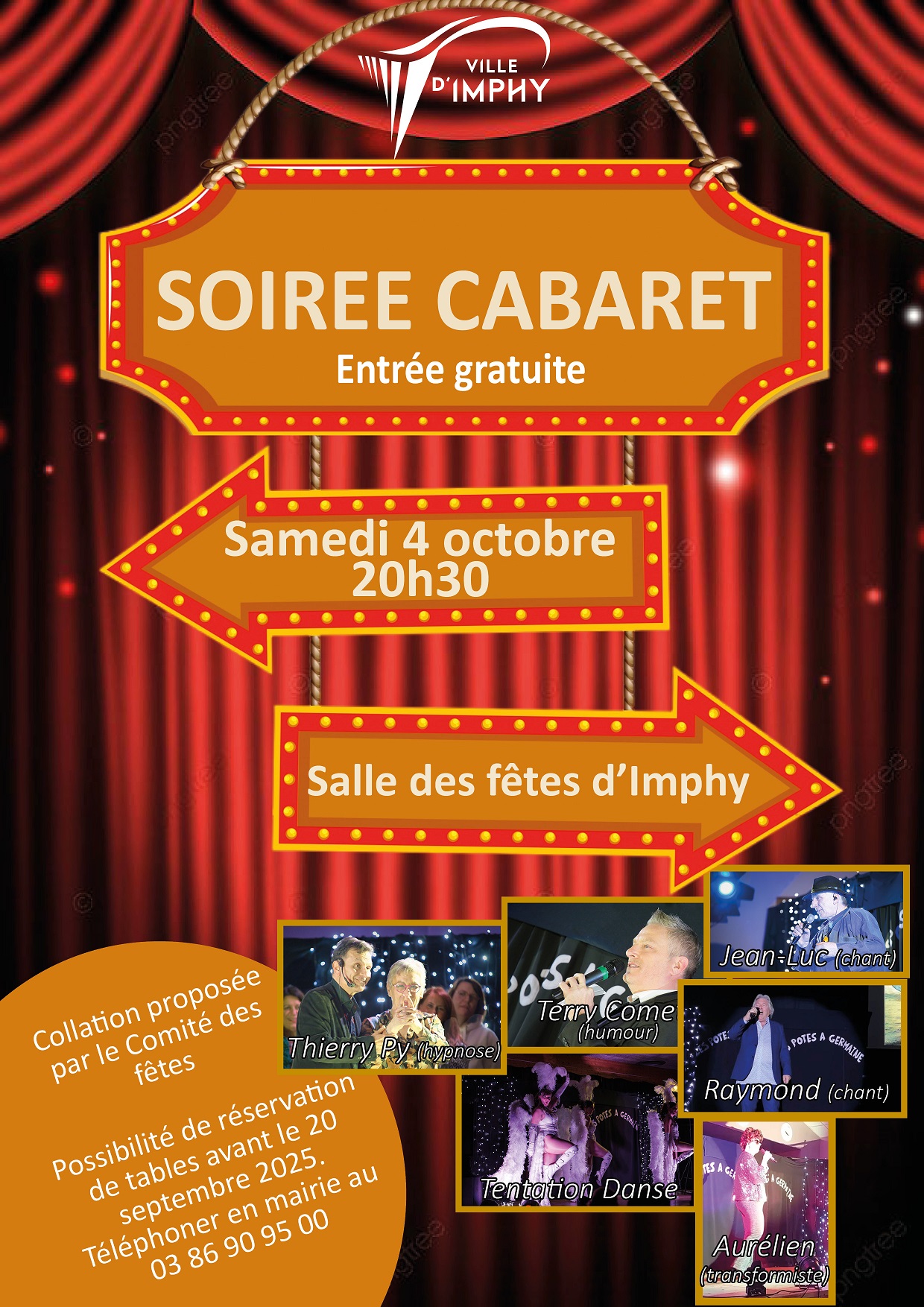 affiche cabaret 2025