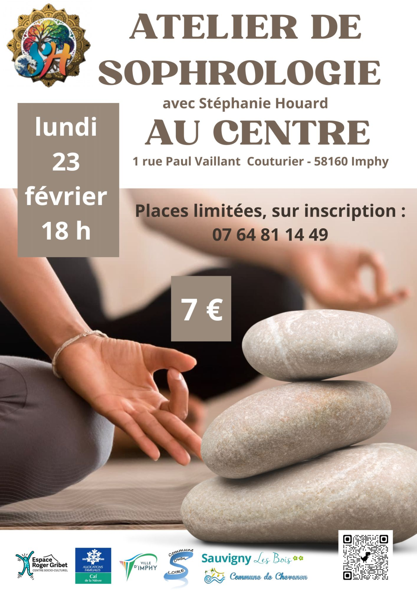 Affiche atelier sophrologie